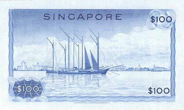 SingaporePick06aND1967-73100Dollars159x95B