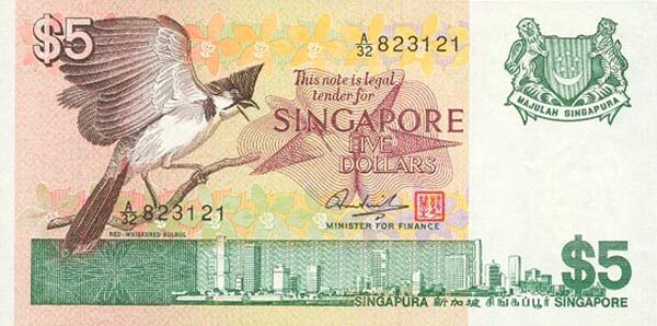 SingaporePick10ND19765Dollars133x63A